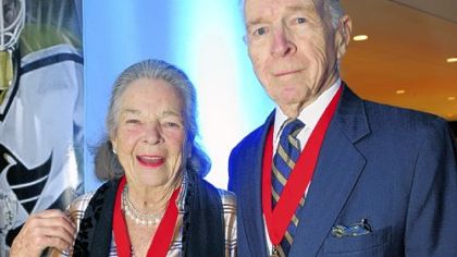 Elsie and Henry Hillman at the Hillman Cancer Center Gala