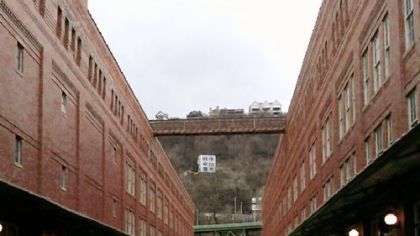 The upper floors of the Terminal Building, as seen from Terminal Way looking south.
