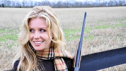 The idea that pretty women could know their way around a gun has gained popularity lately.