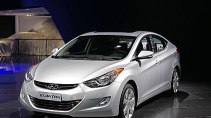 The Hyundai Elantra took North American Car of the Year honors at the 2012 North American Car show in Detroit.