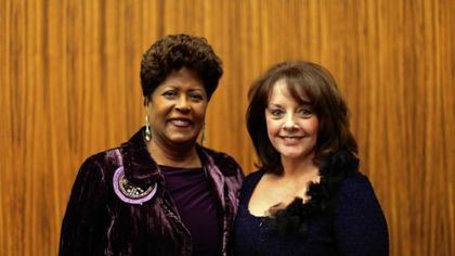 Mona Generett and Colleen Byrne Travis, event co-chair.