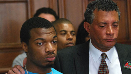A partial settlement to be put before city council Tuesday would dismiss the city and its officials from a police brutality lawsuit filed by Jordan Miles, pictured at left at a June 15, 2011, news conference with Tim Stevens, chairman of the Black Political Empowerment Project.