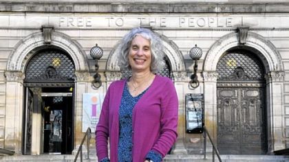 Mary Frances Cooper: The book she's reading is always her favorite.