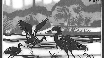 "Feathered Fantasy," 
by Kathy Reed.
