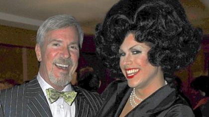 David McAdams, left, and Sam Badgery as Bunny.