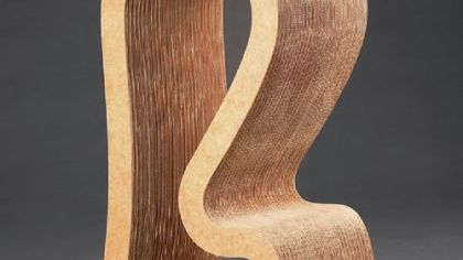 High Stool, 1971.  Designed by Frank Gehry