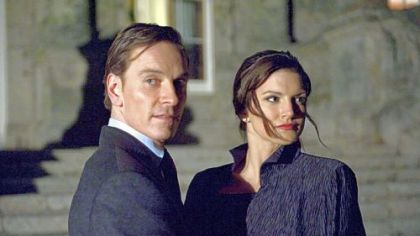 Michael Fassbender and Gina Carano star in "Haywire."