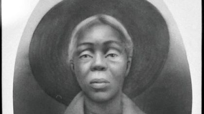 Mary Ann Miller Carlton, a former slave who helped raise Lois Miles when she was born, is shown in an undated photo.