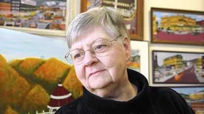 Artist Kathleen Ferri is a Pittsburgh original