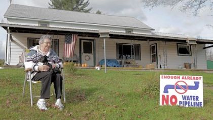 Martha Losey from Dimock, Pa., is featured in "FrackNation."