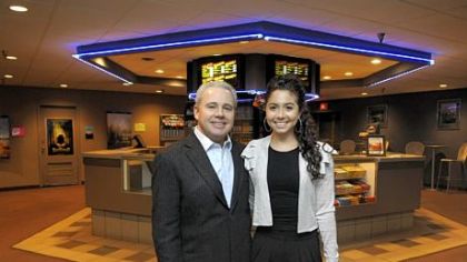 Rick Stern and his daughter Alexa, owners of the Manor Theater in Squirrel Hill -- "It's time to make some changes."