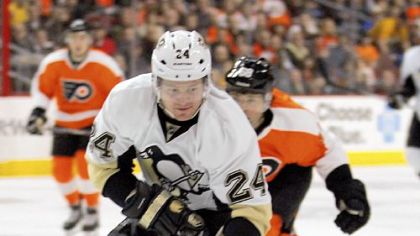 Matt Cooke enjoyed a rare afternoon with two goals: "I've had a few games that have been good ... but this is pretty sweet."