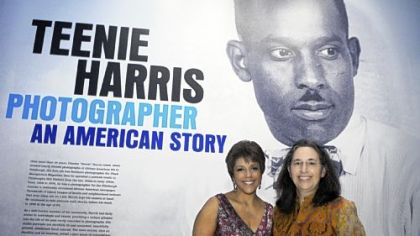 Honorary chair Linda Johnson Rice and Carnegie Museum of Art curator Louise Lippincott at the national gala premiere of "Teenie Harris, Photographer: An American Story."