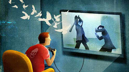 Does fake violence reduce the real thing?