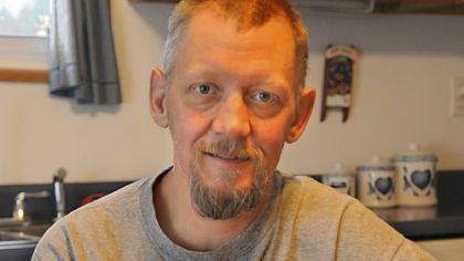 Chris Sosinski, a hepatitis C patient, now takes telaprevir with his two older drugs -- a combination that gives patients a shorter treatment and higher cure rate.