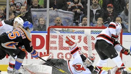 Even at 39, New Jersey Devils goalie Martin Brodeur has gone 3-0 with a 1.33 goals-against average and .961 save percentage against the Penguins this year.