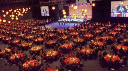 than 900 guests filled the ballroom of the David L. Lawrence Convention Center for the 2011 Pittsburgh Heart Ball.