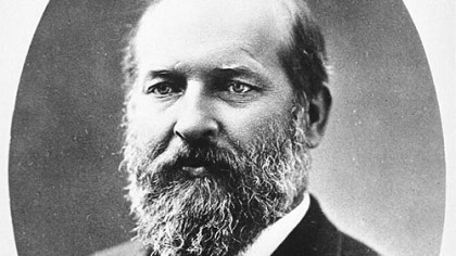 James A. Garfield in 1881