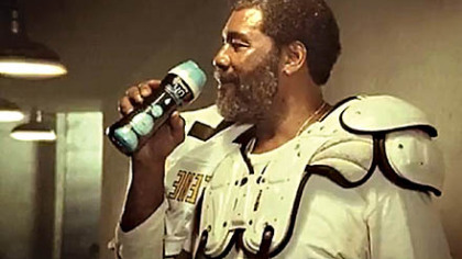 Steelers great Joe Greene makes a comeback with another Super Bowl commercial. This time, the Coke bottle is replaced with a container of Downy Unstopables laundry product.