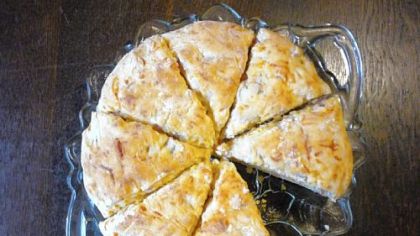 Ham and Cheese Scones: easy as pie