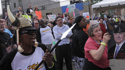 Group protests opera award for Corbett
