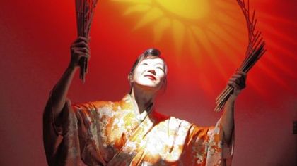 Kuniko Yamamoto tells Japanese stories in "Origami Tales."