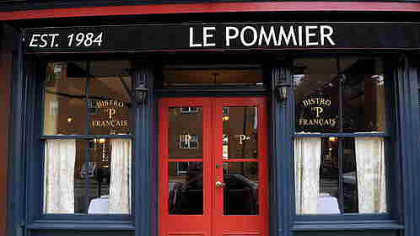 Le Pommier Bistro Francais on the South Side closed in January 2011, one of five fine French restaurants to close in the region in less than a decade.