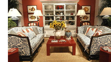 Barclay Butera's seaside inspired interior.