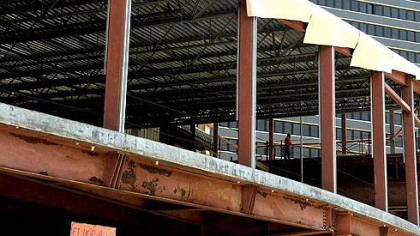 Addition to former Hilton still unfinished after 5 years