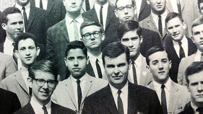 Mitt Romney in '65: Prankster with a moral thread