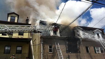 Fire destroys South Side Slopes apartments