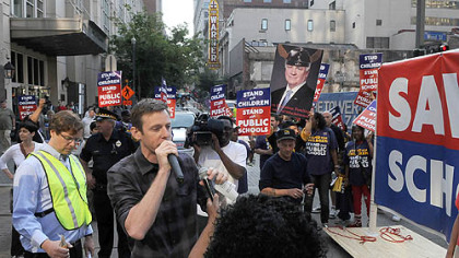 11 arrested in Pittsburgh protesting Gov. Corbett's planned education cuts