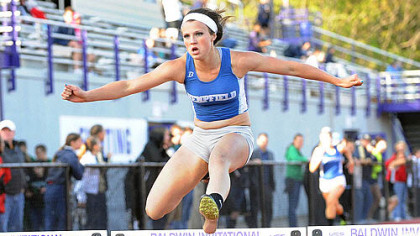Hempfield freshman Maddie Holmberg: Her long jump of 18 feet, 11 inches at a meet last month is the third best in WPIAL history.