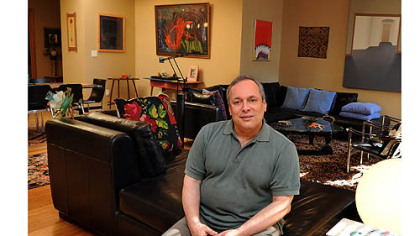 Stephen Glassman's loft reflects his passion for contemporary and classic design