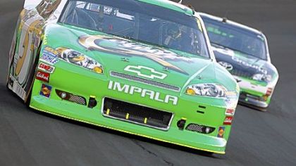 Kasey Kahne drives during the NASCAR Coca-Cola 600 Sprint Cup Series race at Charlotte Motor Speedway in Concord, N.C.