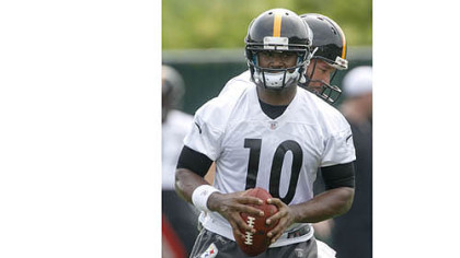 Troy Smith looks for a way to stand out in the crowd of QBs.
