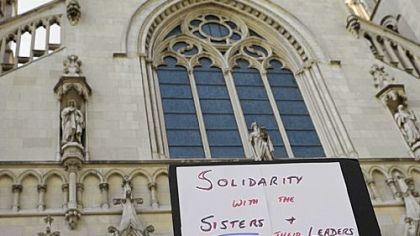 Rally supports nuns criticized by Vatican