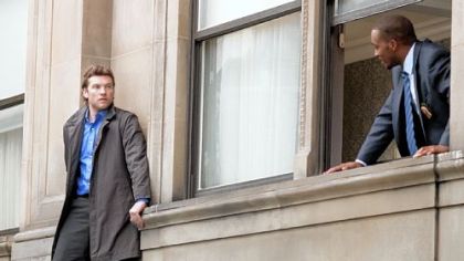 Sam Worthington plays a disgraced cop on the edge in "Man on a Ledge."