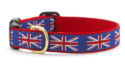 Up Country's Union Jack dog collar, $21 from www.upcountryinc.com