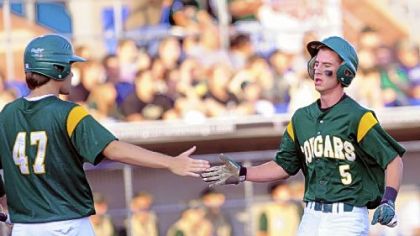 Adam Rousseau, left, Tyler Craig and Blackhawk will play their PIAA tournament opener today.