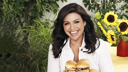 Rachael Ray will sign copies of "The Book of Burger" tomorrow in Robinson.