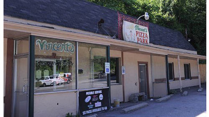 Vincent's Pizza Park in Forest Hills, home of the locally known "Vinnie Pie."