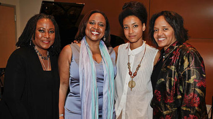 Geri Allen, Cheryl Hall-Russell, Esperanza Spalding and Terri Lyne Carrington.