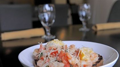 Shrimp scampi at 314 Pasta and Prime