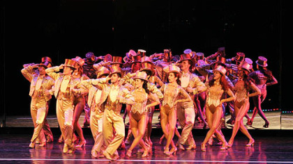 The cast of Pittsburgh CLO's "A Chorus Line" performs "One," a singular sensation from the Pulitzer Prize-winning musical.