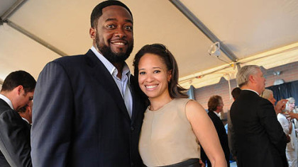 Mike and Kiya Tomlin