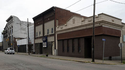 The building at the right, on the corner of Braddock Avenue and Eighth Street in Braddock, will house a restaurant owned and operated by chef Kevin Sousa.