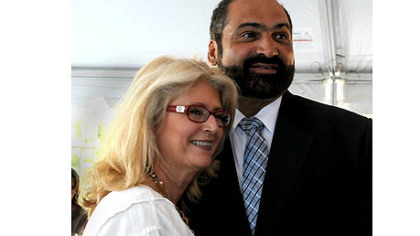 Dana and Franco Harris.