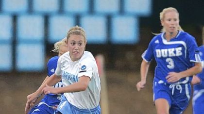 Meghan Klingenberg, a Pine-Richland High School graduate who is playing for the University of North Carolina women's soccer team, is an alternate for the U.S. Olympic soccer team.
