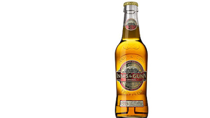 Innis & Gunn original, brewed in Edinburgh, Scotland.